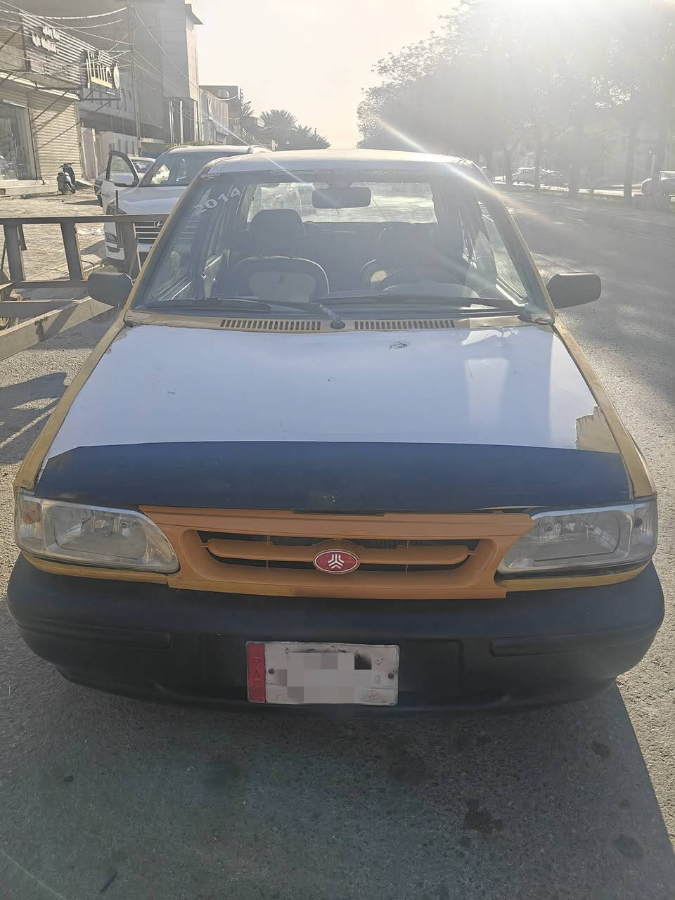 2014 رقم كربلاء مكاني كربلاء
مكينه وكير برايد 
شواصي معمره 
مصفره هيئه وغرامات 
تحتاج ترتيبات شويه مثل بلكات وتك لايت 
ب25 وبيها مجال ***********
