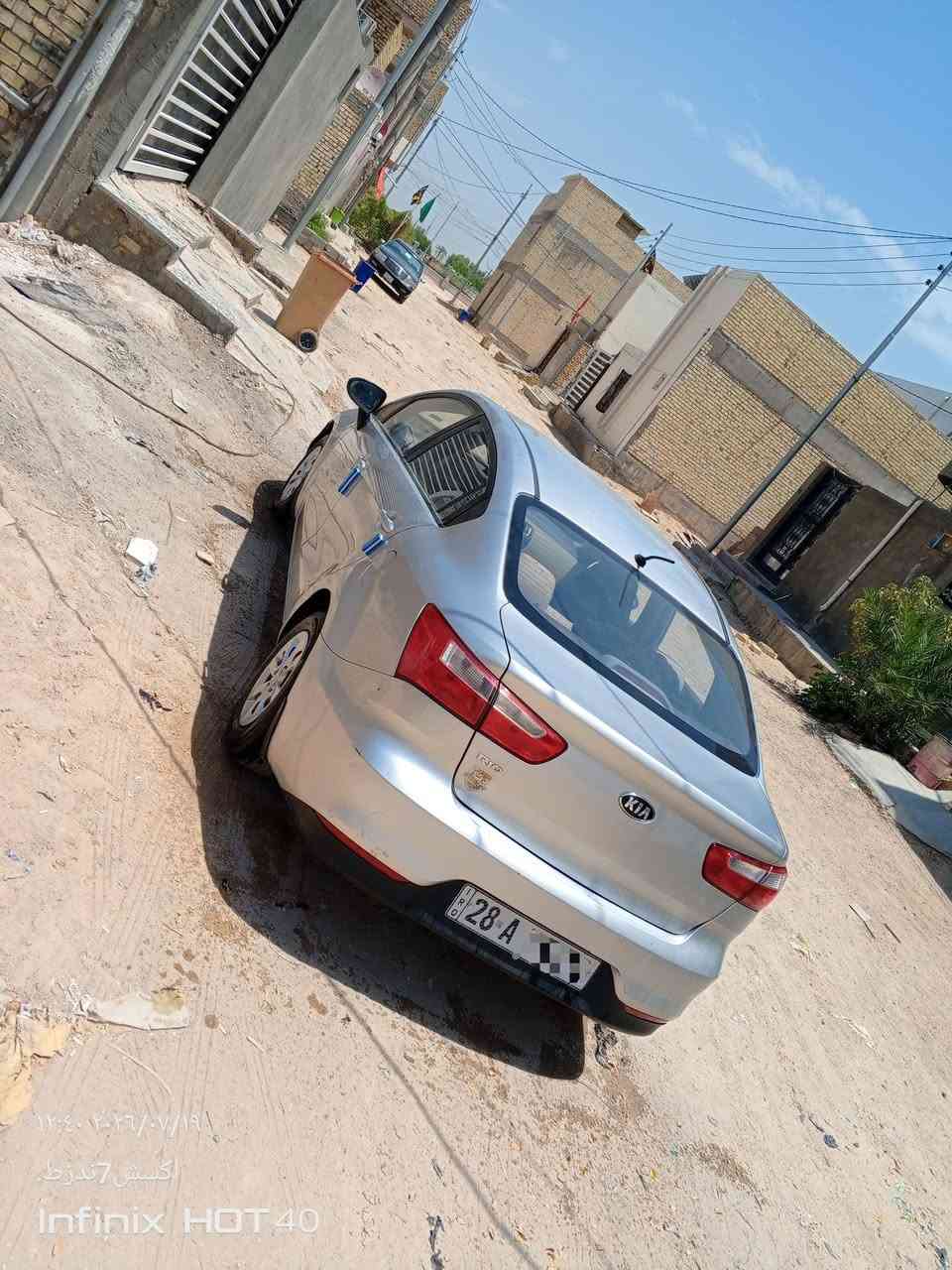 كيا ريو ٢٠١٦ خليجي رقم نجف بسمي مشروع وطني محرك ١٦٠٠ السيارة مكفوله من عده قطعه وحده والباقي كفاله جاهزه مكينه وكير وحداديه تخم تاير 
السعر 85 وبيها مجال مكاني نجف ***********
فقط بيع

