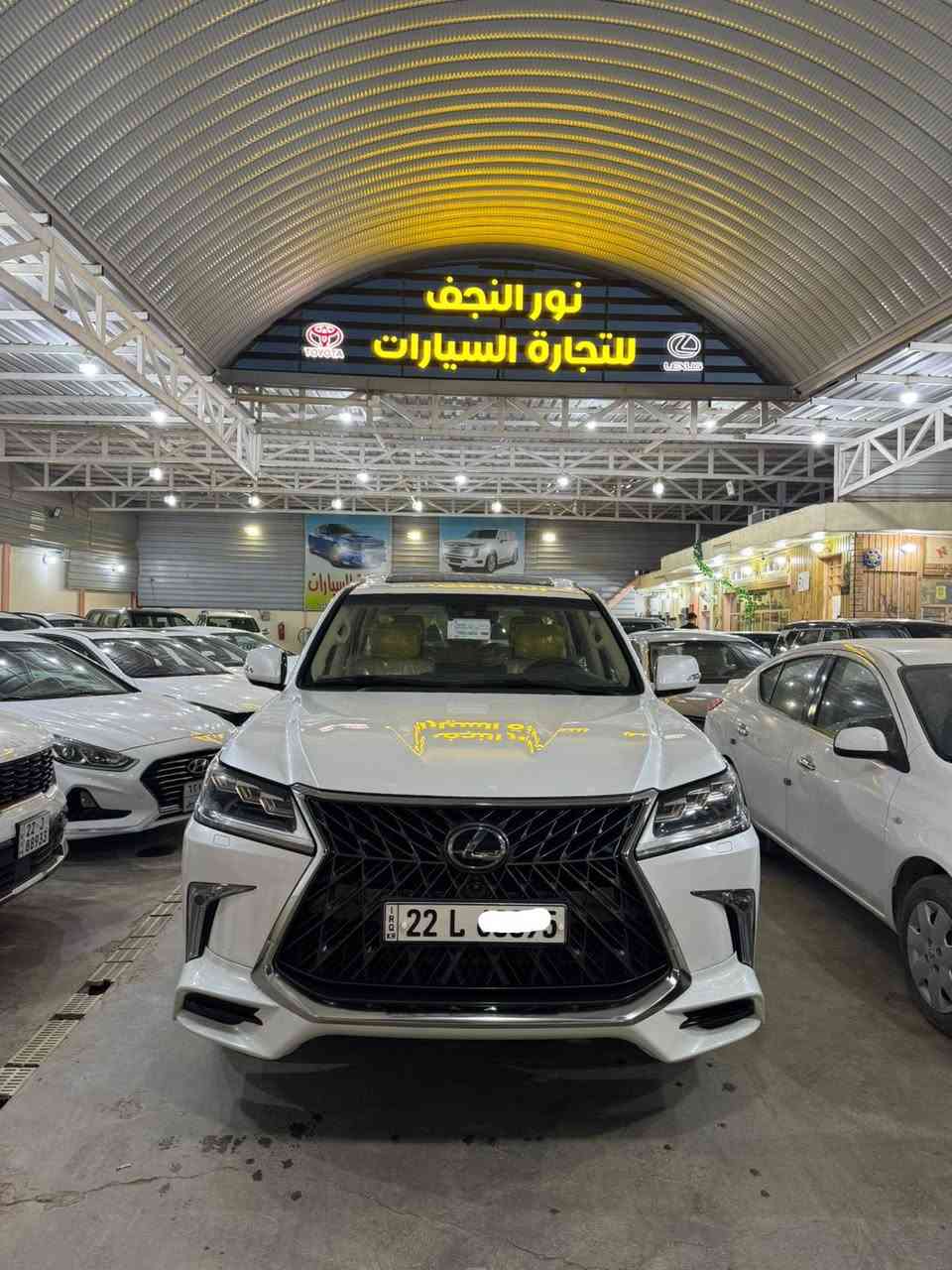 سلام عليكم 
لكزس LX5700 
موديل 2019 
مكفولة كفالة عامة حتة من شخوط ورصعات وبارد و فتح كفالة عامة من دعامية لل دعامية فول مواصفات 
رقم اربيل بسمي هزة وفحص جديد 
سنوية مجددة 2030 
بصمات اثنين مواصفات لكزس معروفة فول فول للاخير سيارة داخل بيجي 
***********
*********** 
مكان سيارة النجف الاشرف
