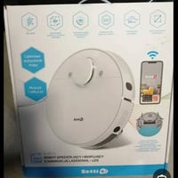 مكنسة روبوت • ناطق • كنس ومسح