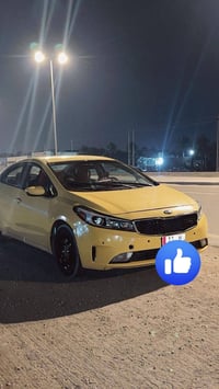 سياره لبيع فورتي ٢٠١٧ هيئه غرامات مصفره سياره  بسمي كير ومكينه  مكفوله...