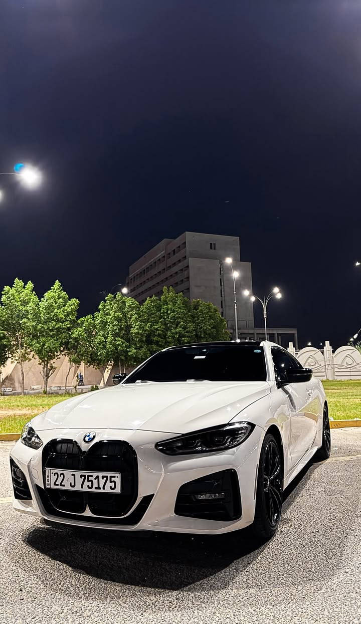 Bmw 430i coupe 2021 M package
وارد امريكي قطعة وحدة صبغ باب الراكب ايرباك برده فقط
ماشيه 32 كيلو فقط 
هارمن كاردن
داخل احمر
لد متغير
ومعروفه مواصفات الM package بعد
السيارة عليها شوته و داون بايب وتفريغ وبرمجة بوب كورن + تريد السيارة ستوك ارجعها ستوك
30.000$ 
مكان السيارة البصرة
***********
