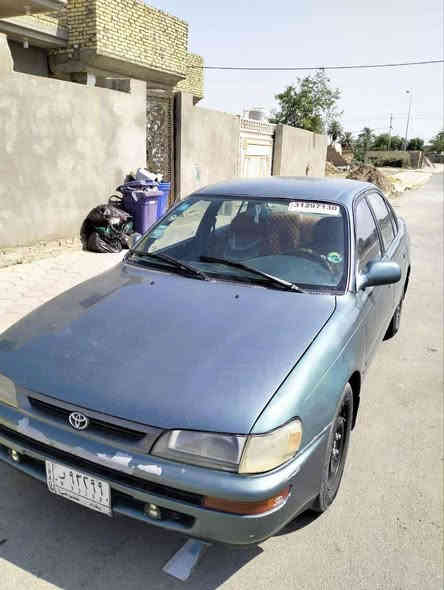 السلام عليكم
اخوان مكلف بلنشر
سياره كورلا م 1994 محور رقم بغداد مشروع وطني تحويل ثاني يوم كير مكينه مكفولات مكينه 1600
1.تبريد تدفئه شغال
2. قفل وفتح عن بعد
3. تاير جديد
4. كهربائيات كله شغال ما عده كيلو متر
5. سنويه 2027
6.صدر جديد قبل سبوع شاده
 7.سياره انضف من الصوره

المكان الكوت دجيلي 
السعر. 50 ورقه
للاتصال ***********
