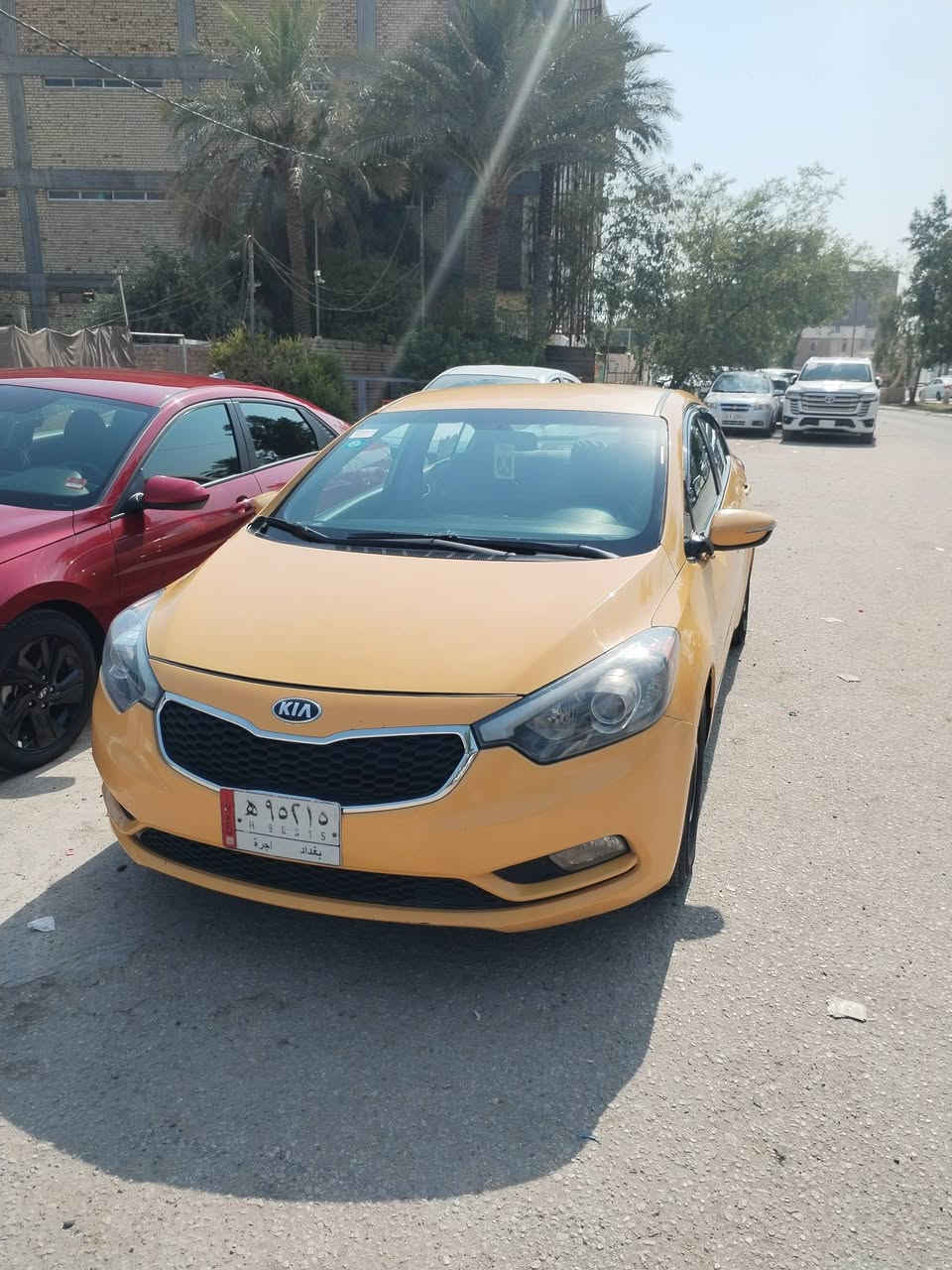 كيا فورتي2015 وارد امريكي صور السونار بالمنشور
مكينة گير حدادية تبريد على الفحص
حجم المحرك 1800 دوش المرغوب لا تبخير ولا تنقيص
بيها منضومة غاز 
تحكم ستيرن
شاشة 
كامره دواره 
داخل رصاصي 
تبريد ثلج❄️
لايتات زينون
حساسات خلفيه
مكان السيارة الحله
رقم بغداد  الماني بسمي تحويل ثاني يوم  مصفره هيئه وغرامات
سعرها115 ورقة بيها مجال
أي استفسار  *********** 
***********
