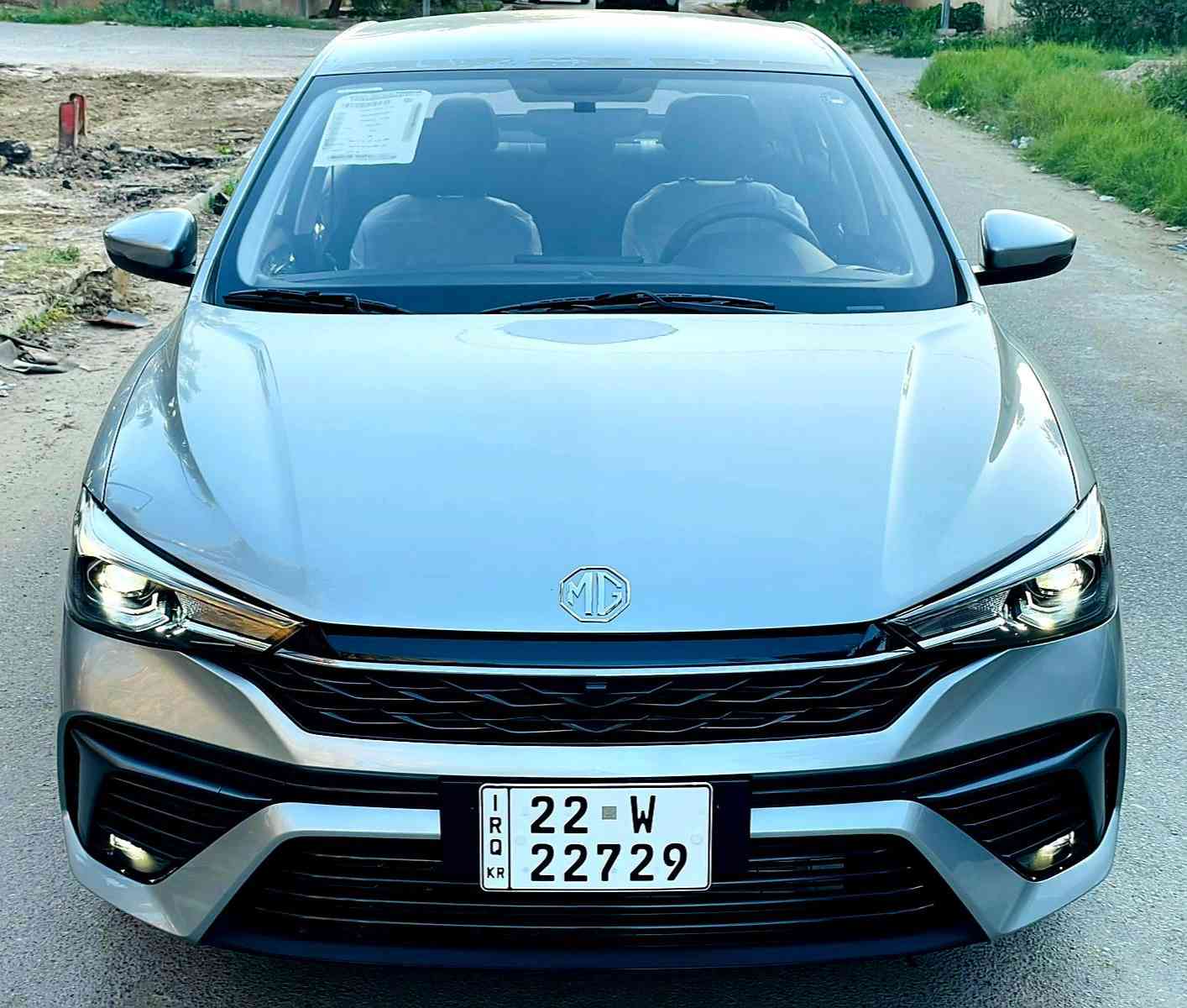 السلام عليكم           MG5 بلاس
ترقيم جديد 
2025 رقم اربيل بآسمي تحويل مباشر 
السياره زيرو صفر     *********** واتساب 
                              *********** واتساب 
لون السيارة سلفر فاتح ميتاليك 

‎المحرك 1500 تنفس طبيعي 

‎كير اوتماتيك 

تبريد قطعتين امامي وخلفي دبل فريز 

‎شاشة كبيرة ابل كار بلي واندرويد 

كامره خلفية دوارة 

السيارة بصمة +  بصمة ابواب وصندوق 

هندبريك بصمة 

اوتو هولد 

ويل كب كروم 

كروز سرعة 

تحكم ستيرن جهتين 

لايت + بك لايت لد Led

بلوجكترات امامية زنون Led

اشاير بالمري الجانبية 

لايت عدسة زنون +تكحم بالايت ماطور 

‎حساسات خلفية

حساس ضغط اطارات

 4 جام كهرباء اوتو 

داخل اسود 

دبل كامشفت 

داخل او فايت + داخل صاج ونيكل 

السياره زيرو صفر 

السيارة بعدها بلازكات الشركة زيرو 

السيارة ترقيم جديد بأسمي اربيل 

تحويل ثاني يوم مكان السيارة بغداد الكرخ 

الاستفسار *********** واتساب 
               *********** واتساب
