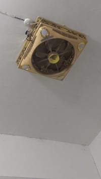 مروحة • مع إضاءة • استعملت شهر