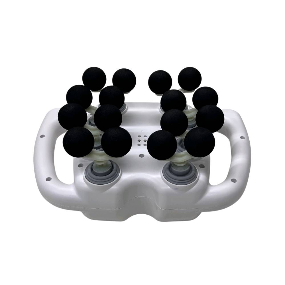 جهاز مساج عضلي متعدد الرؤوس – Massage Gun Strong Power (موديل WNK-569)

جهاز مساج عضلي مصمم لتوفير استرخاء عميق لمساحات واسعة من الجسم، مع قوة تشغيل واضحة وتحكم متعدد المستويات.

 • تصميم متعدد الرؤوس لتدليك مناطق مختلفة من الجسم
 
• قوة تشغيل معلنة 25 واط مناسبة للاستخدام المنزلي
 
• 9 أوضاع تشغيل مع إمكانية ضبط الشدة حتى 99 مستوى
 
• شاشة رقمية LED لعرض مستوى التشغيل بوضوح

• شحن Type-C / USB لسهولة وإتاحة الشحن
 
• مقبض مريح مانع للانزلاق مع خاصية امتصاص الصدمات

 • الموديل: WNK-569
 • القدرة: 25W
 • أوضاع التشغيل: 9 أوضاع
 • مستويات الشدة: قابلة للتعديل حتى 99 مستوى
 • وقت الشحن: ≥ ساعتين
 • نوع الشحن: Type-C (USB rechargeable)
 • العرض: شاشة رقمية LED
 • الرؤوس: 16 رأسك