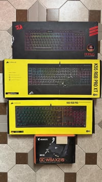 شلعه كيبوردات • كورسر K55 • وايفاي 6E اوراس