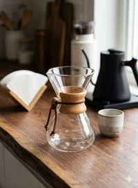 ☕ أداة كيمكس (Chemex) الكلاسيكية لتحضير القهوة المختصة عشاق القهوة الم...