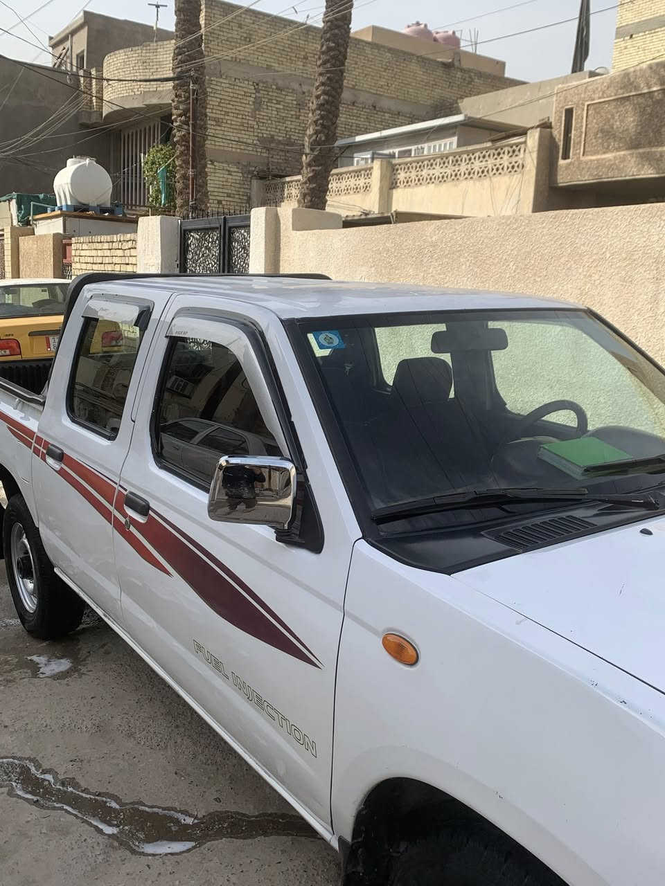 سلام وعليكم
بيكب نيسان 2008 شركة العامة
سيارة خير من الله مابيها اي نواقص مكينة گير صدر تبريد ثلج تخم تاير  سيارة جاهزة على اربعة وعشرين حباية بيها صبغ نص جاملغ امامي صفحت السايق بس بدون دواخل 
رقم انگليزي بغداد باسمي 
عنوان السيارة بغداد 
للتواصل ***********
