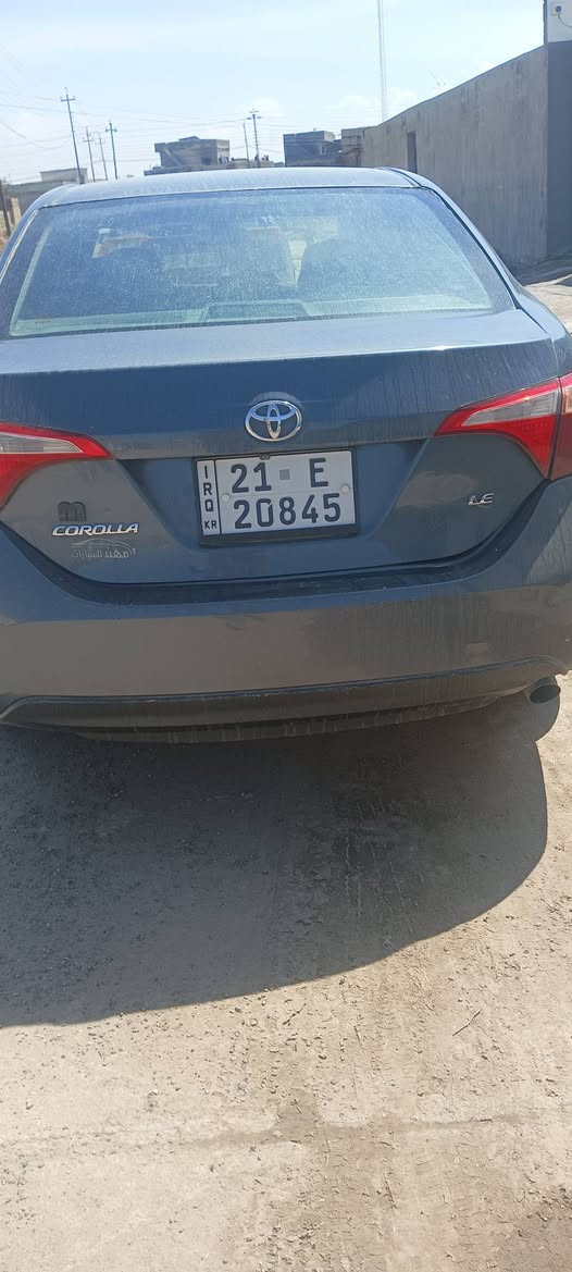 السلام عليكم كورله للبيع 2017 جاهزه سياره نضيفه حيل السعر حسب المراهم المكان ناحيه الزاب ***********
