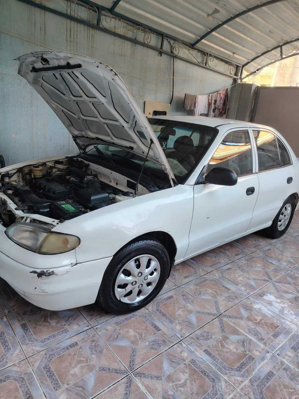 اكسنت 96 للبيع
سيارة كدام العين 
محرك وكير شرط
تبريد بس يحتاج غاز
سنوية جديدة شرط التحويل
مكاني الموصل
***********
السعر 38 وبيها مجال للطيبين
