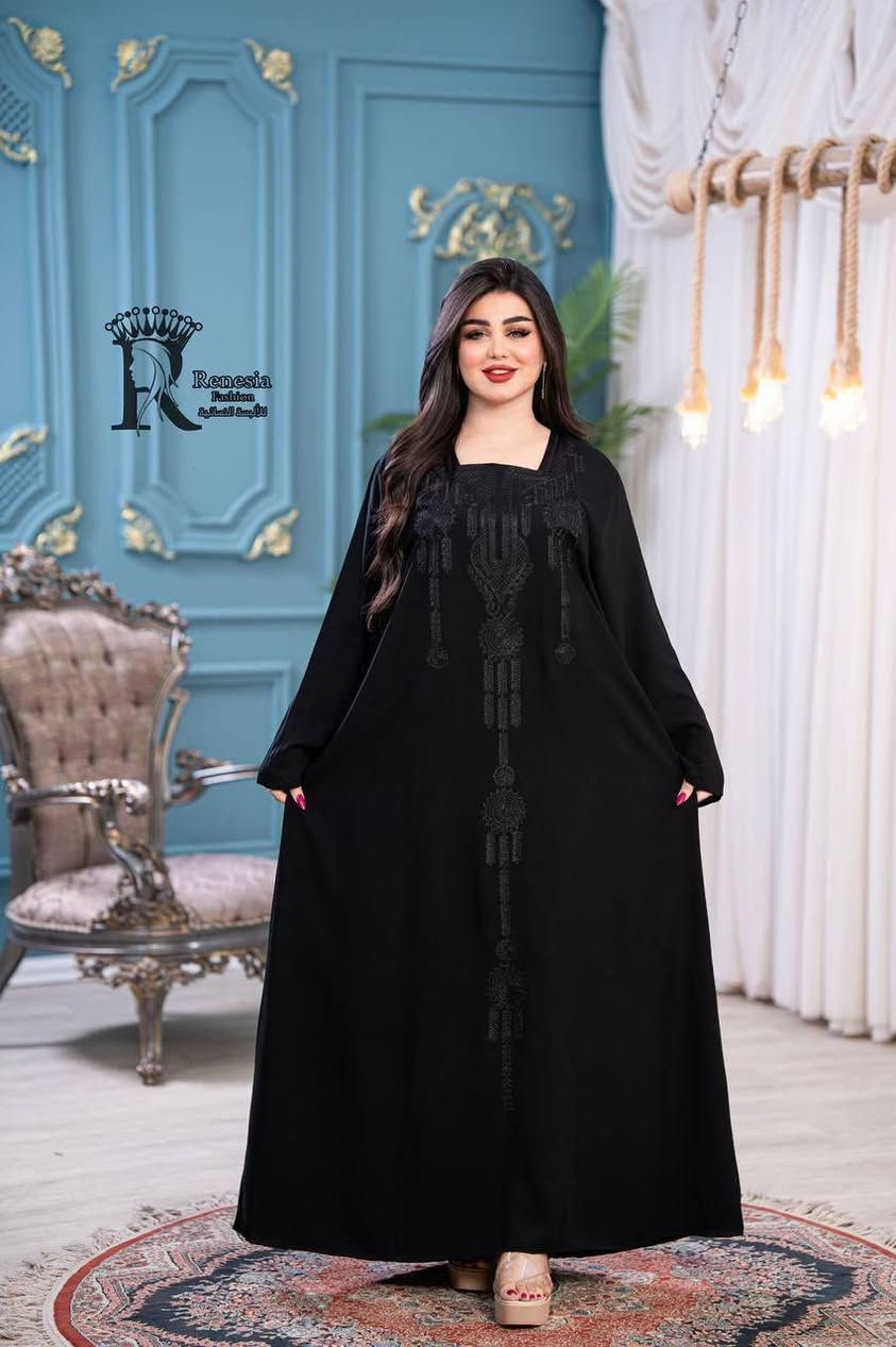 أزياء ميمي
كل قطعه 👚تحكي قصة انوثه👩🏻
[دشداشه اسود كشمير ]
القياس:2x,3x,4x,5x
السعر:7000
للاستفسار :***********
يوجد توصيل داخل الكوت وجميع المحافظات 
العنوان:الكوت _الهوره_مجمع الروان-الطابق الأول .
