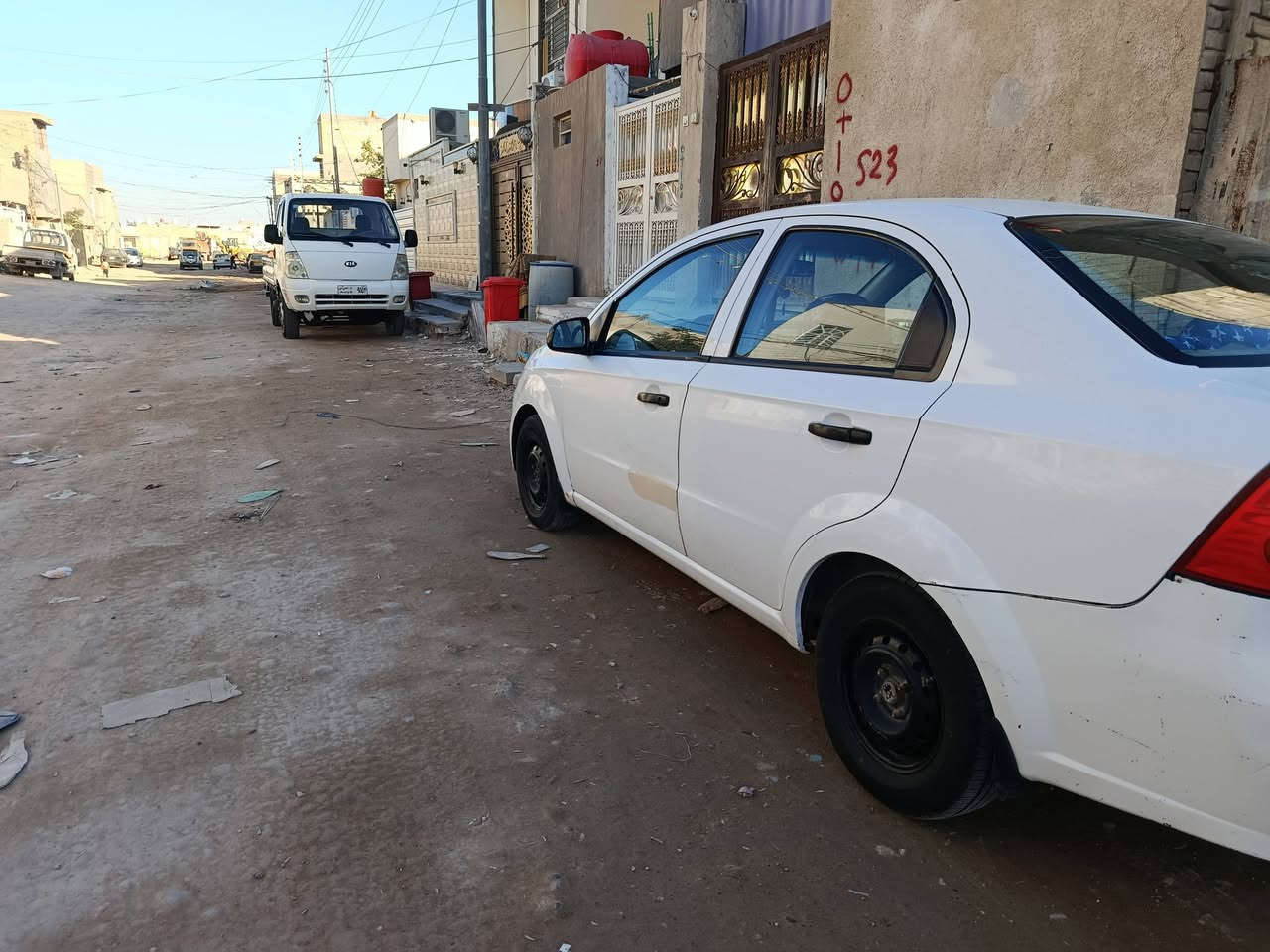 أفيو 2011 محرك مفتوح رقم كربلاء سنويه 2028 باب السايق صبغ فقط السعر 70 اتصال ***********
