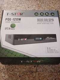 يو بي اس البيع يشغل DVR كمرات +روتر شبكه 120 يو بي اس UPS   يربط لراوت...