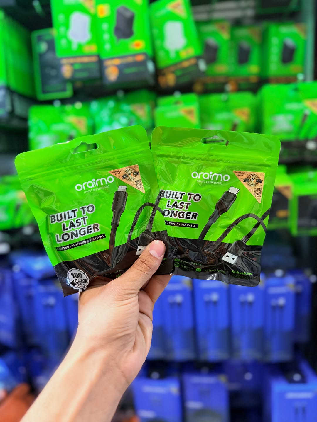 منتجات oraimo من عين الفهد 🐆✅
جمله فقط ⚠️🛒


**إذا كنت صاحب هذا الإعلان وتريد حذفه لأي سبب، رجاءا أرسل رسالة إلى الدعم الفني**