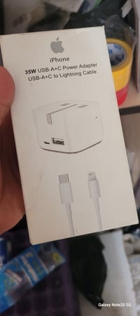 شاحن ايفون • ٣٥واط • حقيقي