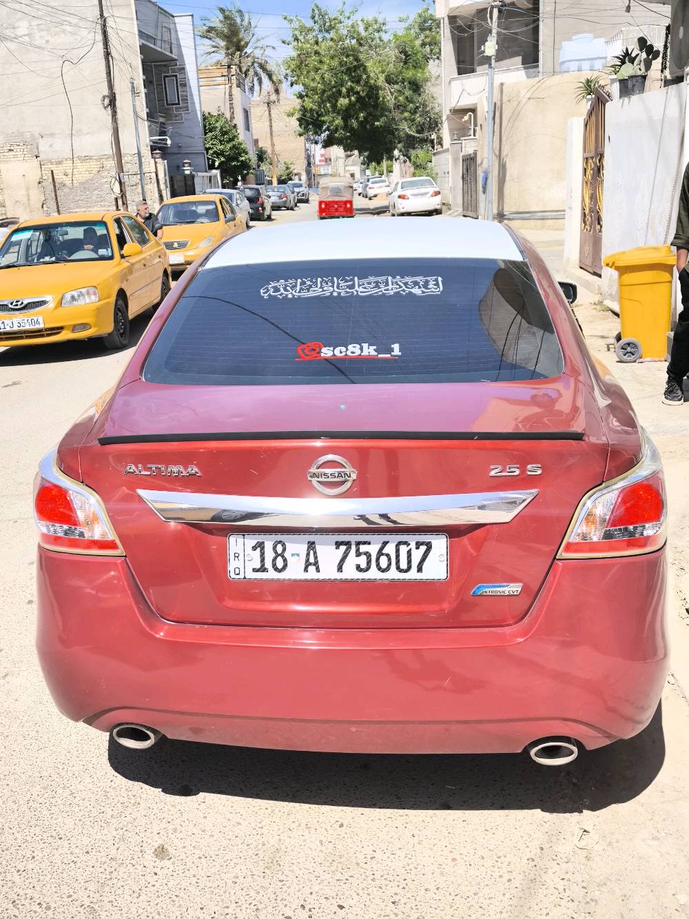 السلام عليكم 
Nissan Altima 2014 
نيسان التيما 2014 
السياره خليجي 
فولل ما عده فتحه 
السياره مناقصها برغي 
السياره عليها ادامه كامله مال جناي (مبدل كلشي ) 
كير مكينه براد كير ظفيره عقول كله جديد ومكفول تبريد ثلاجه 🥶
بيع او مراوس حسب القناعه 
رقم بابل باسمي مشروع وطني مداور ثاني يوم 
السونار مرفق بل صور 
السياره ما بيها تبديل بس فتح
السعر 90 وبي مجال للشراي 
رقمي ***********