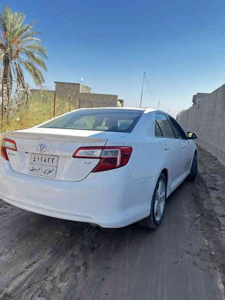 موديل 2014(كامري)
سياره كلين  بدون حادث 
سياره فول موصفات 
فتحه 
بنوراما (كامره خلفيه) 
تحكمات بل ستيرن 
كشنات كهربائي 
تبريد قطعه وحده 
سياره نضيفه متصرف عليها كلشي 
سياره رقمها اربيل سياره راعيها بغداد  
ومعروفه تفاصيلها  شراي اتصل. 
***********
٧٠٨٦٧٣٤٨٥٠٩ 
للستفسار موجوده سياره بغداد وطارميه
