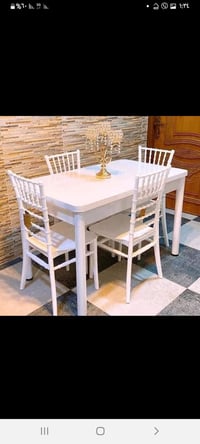 طقم طعام • خشب أصلي • مسيب شارع البلديه