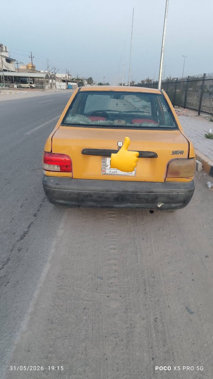 السلام عليكم سايبه مديل 9مكينه خير من الله الكير الرابع يفلت شواصي مكفولاات حداديه جديد تخم تاير جديد بيه باب مو حلو يريد تبديل امبين بصوره سنويه اصليه راعيه غالق موبايله سياره وترايك وين مايعجبك رقم كربلاء الماني مكاني كربلاء قرب الوادي رقم ***********السعر 6ونص قفل ولي مايعجبه السعر الايتصل
