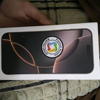 ايفون 16برو ماكس ذاكره 256 بطاىيه:100 دورات شحن :180 نضافه جهاز : 💯  ب...