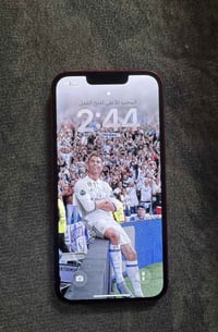 ايفون 13 عادي ذاكره 128بطاريه 81 نظافه %100الجاهز بي عيبين فقط الاول ا...