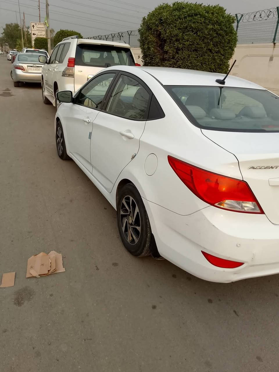 سلام عليكم اكسنت بلو 2017 وارد كندي الرقم بغداد بسمي قطعتين صبغ جاملغ ايمن وبنيد وشبر بارد محرك 1600 السيارة ماشيه 120الف كيلو المكان بغداد السعر105 قفل *********** السيارة جاهزة مكينة وكير مكفولات
