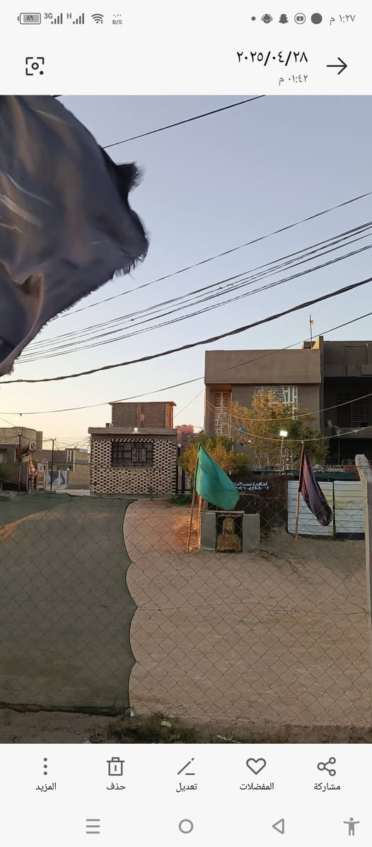 سلام عليكم بيت للبيع حي النداء المساحه 65.مربع عل ساحه المطقه بل 50الف البيت طابقين يحتوي عل استقبال 3اونص ف5..اصاله 5ف4...5ف3..مكشوفه 3في .متر اونص...مطبغ حاار بارد الطابق الئرضه...الطابق الثاني غرفتين وصاله مساحه الغرفه 4ف5..الصاله 3ف3..وحده من الغرفه.بيهه.اسويته...السعر 70مع المجال الاتصال عل واتساب او رقم.***********

