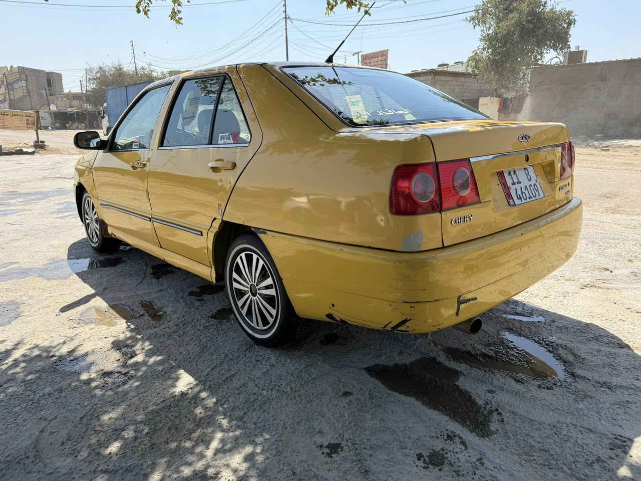 السلام عليكم شيري كوين ١١ محرك وكير بلاديات جدد تحويل مباشر سياره بلاديه رقم انكليزي مصفره هيئه وغرامات تخم تاير جديد ويل كب سياره جاهزه السعر ٢٢ وبيها مجال بغداد الزعفرانيه ***********
