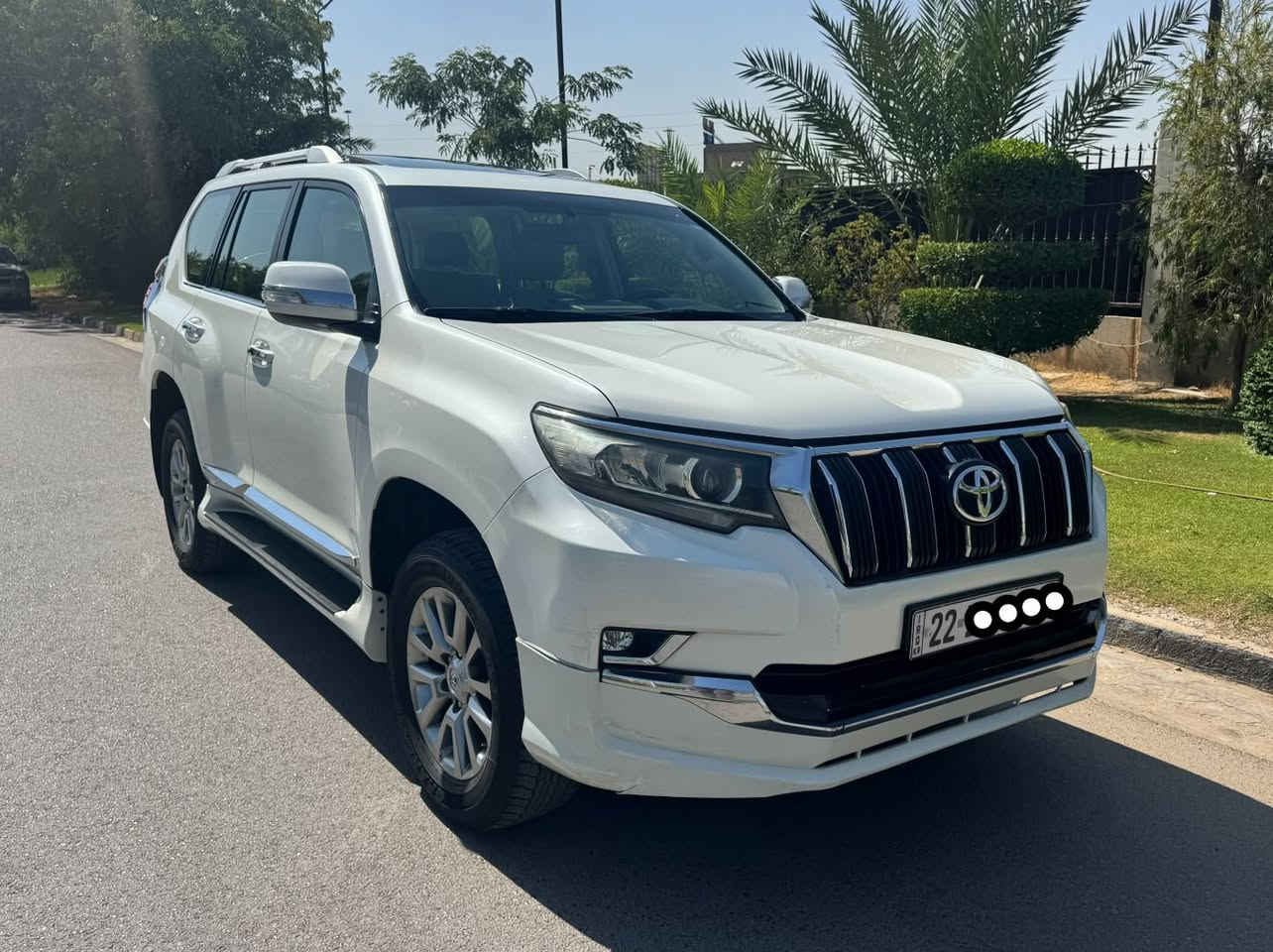 برادو 2021 بسعر مناسب
برادو موديل 2021 TXL
سيارة مال بيت مكفولة كفالة عامة من الصبغ والبارد والفتح والتبديل
كير ومحرك على وضع الشركة
6 سلندر مكينة 4000 المرغوبة
سبير تعليك وهوك ودبل تانكي
فتحة سقف سلايد روف
دفع رباعي 8 ايرباك
كراسي جلد
بصمة وتشغيل واطفاء عن بعد
لايت اسود عدسة زينون ولد وكشافات
اشاير بالمري ومري شفط
نضام ترحيب في الابواب
كامرة رجوع خلفية
تخم تايرات جديد دنلوب ياباني الاصلي
وباقي مواصفات ال TXL معروفة
رقم اربيل هزة جديدة سنوية باسمي تحويل مباشر

السعر مناسب 385 $ وبي مجال بسيط

مكان السيارة بغداد حي الجامعة
*********** غيث الكبيسي
