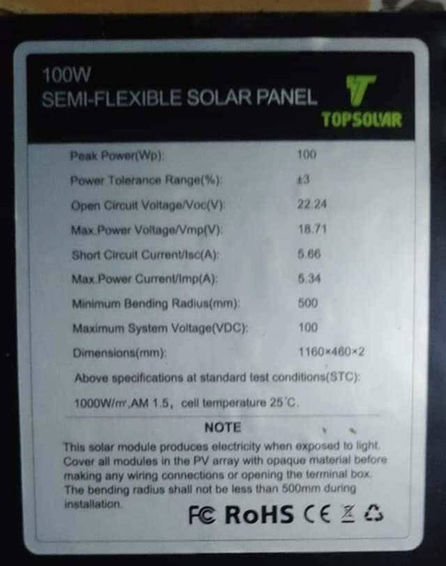 السلام عليكم متوفر الواح طاقة شمسية مرنة تفاصيل بالصور متوفر توصيل بغداد ومحافظات تواصل خاص


**إذا كنت صاحب هذا الإعلان وتريد حذفه لأي سبب، رجاءا أرسل رسالة إلى الدعم الفني**