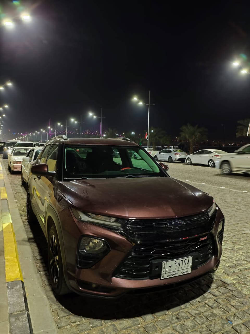 تريل بلايزر LTموديل 23 للبيع رقم بصرة حرة السيارة محرك 13000تيربو السعر 128بيها مجال للشراي واذا مرواس سيارة 7راكب مكان السيارة بصرة الحادث موجود بلمنشور ***********
