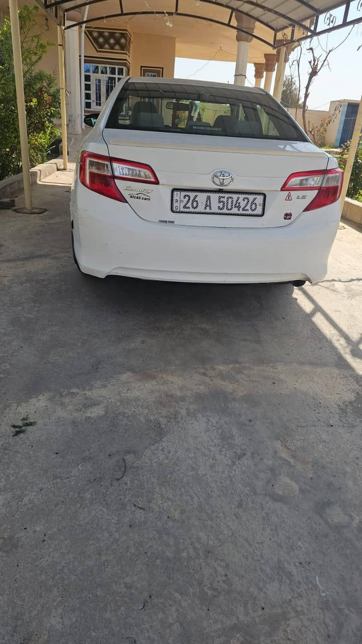 السلام عليكم
تويوتا كامري موديل 2012

رقم صلاح الدين انكليزي 

وارد امريكي محرك 4 سلندر  2500

مواصفات Le

عداد مسافة 125الف ميل 

محرك كير تبريد شرط 

السيارة ضررها قبق الصندك فقط بدون دواخل

السياره كفاله تكم لغود شواصي 

ايرباكات سليمه 

السياره مال جني 

هزه جديد سنويه لل28

كهربائيات كلها تشتغل 

شاشة اندرويد بلايدي بلوتوث 

تايرات تخم جواها 

صدر جيد جداً 

السيارة باسمي تحويل مباشر 

السعر 133ورقه  وبيها مجال

مكاني تكريت/ العلم 

الرقم ***********

***********

واتساب او اتصال 

ملاحظة جميع تفاصيل تم ذكرها بالمنشور يعني فقط الشراي يتصل
