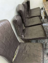 ميز مرمر • ٦ كراسي • دواشك قطن