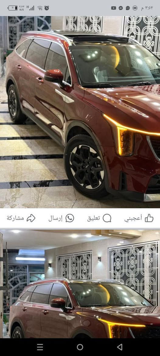 السلام عليكم سورنتو24 امريكي اللون ماروني كرزي حادثه جاملغ امبدل والباب صبغ سيارة جديدة بعدها بوضع الزيرو ماشية 13الف مواصفاته هواية السعر 240 بيع مستعجل ***********
