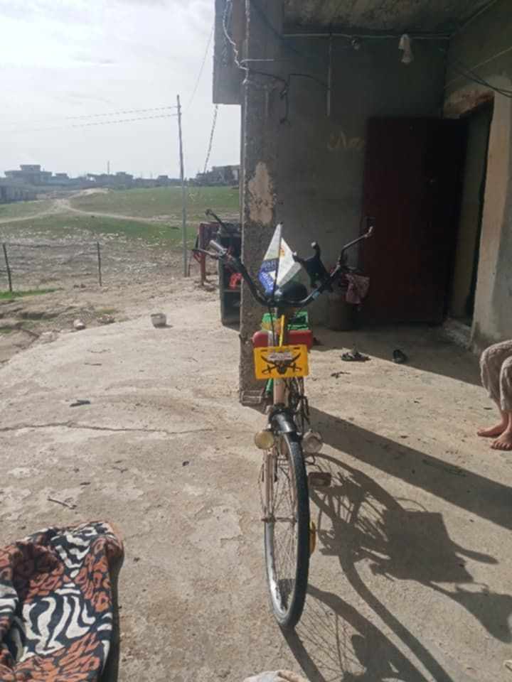 سلام عليكم بايسكل البيع السعر 75وبي المكان جنوب الموصل قريه طويبه تواصل خاص


**إذا كنت صاحب هذا الإعلان وتريد حذفه لأي سبب، رجاءا أرسل رسالة إلى الدعم الفني**