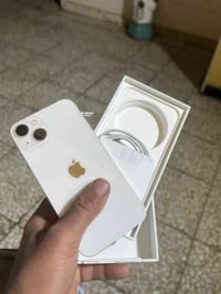 ايفون ١٣ عادي ذاكره ١٢٨جهاز صارله مستخدم سبوعين بطاريه ١٠٠ سعر ٥٢٥ الع...