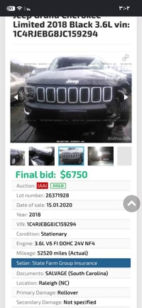 جيب لمتد ٢٠١٨حادثه من امريكا تكمتين وربع قماره اني ابيعه عام صار بيه ح...