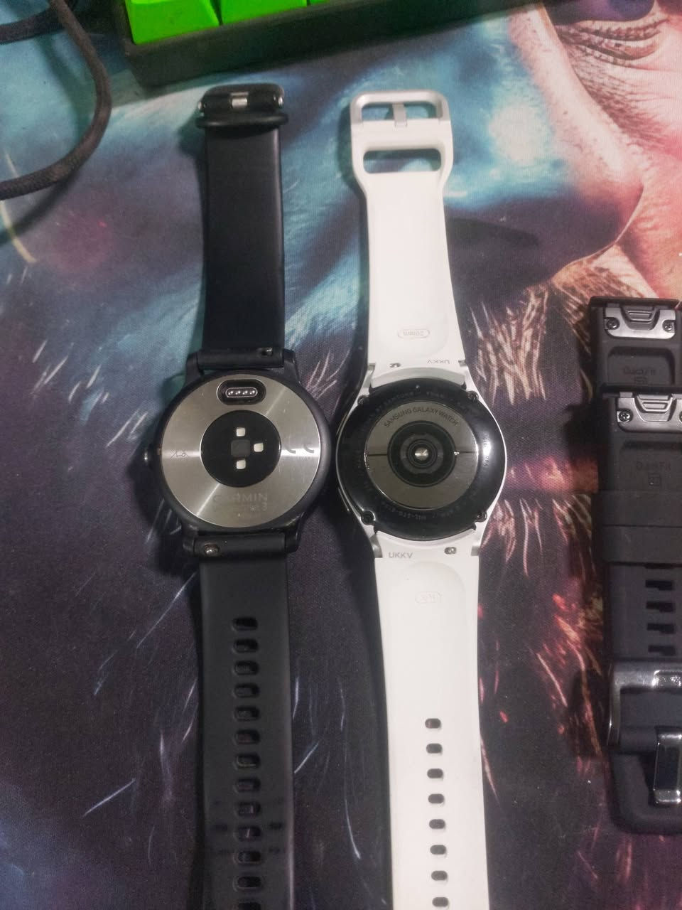 السلام عليكم للبيع
Galaxy Watch 4
Garmin Vivoactive 3
 مع الشواحن الاصلية الساعات بحالة ممتازة ونضافة ممتازة ومتوفر أيضا سير لساعات كارمن فيكنس 5/6/7 قياس 22 ومتوفر أيضا شواحن اضافية اصلية لساعات كارمن وسامسونج والسانتو وغيرها 
المكان بغداد متوفر توصيل 
السعر : الكارمن  ٨٠ الف 
والسامسونج ٧٥ الف


**إذا كنت صاحب هذا الإعلان وتريد حذفه لأي سبب، رجاءا أرسل رسالة إلى الدعم الفني**