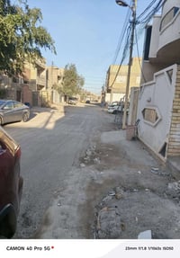 قطعه ارض 100 متر بيهه رفت السريدات الجديده بدايه المربع الثالث قرب سكل...