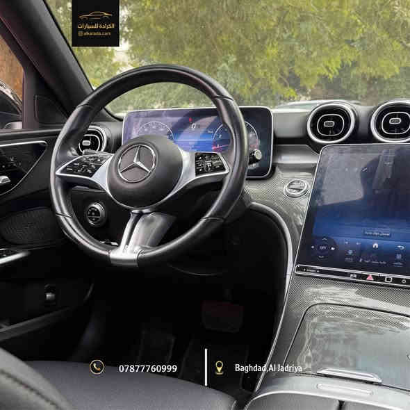 _ النوع: [MERCEDES-BENZ C300]
_ الموديل: [2023]
_ الكيلومتر: [50,000km]
_الضرر : [بنيد مبدل اصلي] 
_ السعر: [46,000,000 د.ع]
_ الموقع: بغداد – الجادرية
_ للاستفسار: ***********
