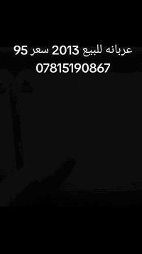 عربان للبيع 2013 السعر 95 07815190867