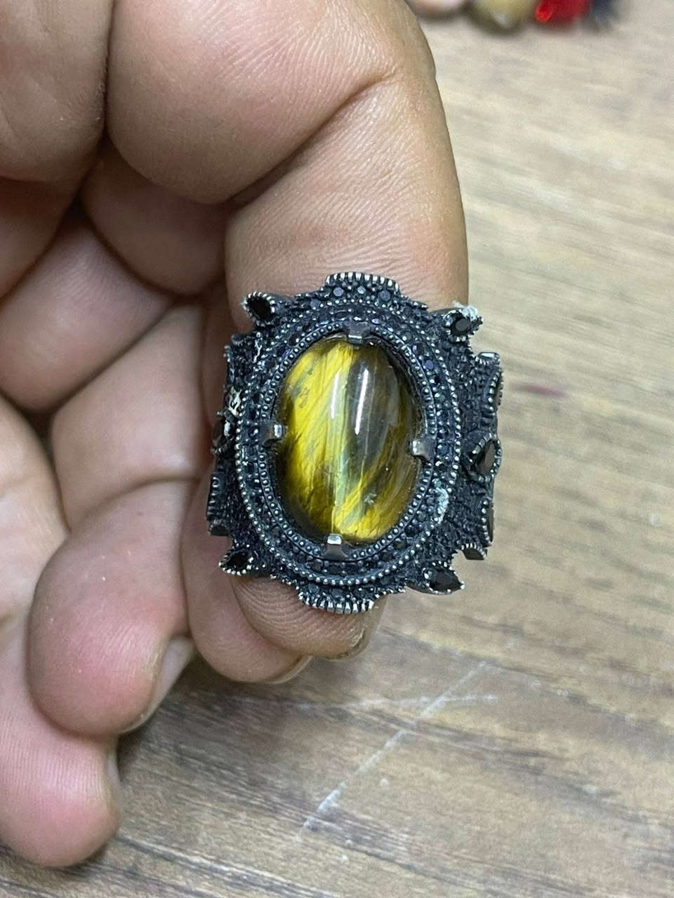 محبس فضه صياغه تركيه حجر تايكر مع سوار هم احجار مثل ما موضح بلصوره
يوجد توصيل 

اعلى سعر ابيع 

تحياتي للجميع


**إذا كنت صاحب هذا الإعلان وتريد حذفه لأي سبب، رجاءا أرسل رسالة إلى الدعم الفني**