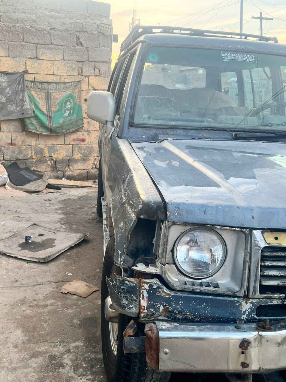 يا الله سلام عليكم باجيرو موديل 93رقم بصره الماني مكينه وكير ففتي جديد سياره عوزه ترتي سنويه 27شرط تحويل مكاني بغداد مدينت الصدر حي طارق الوصط سعر ب20 وبيه مجال ***********
