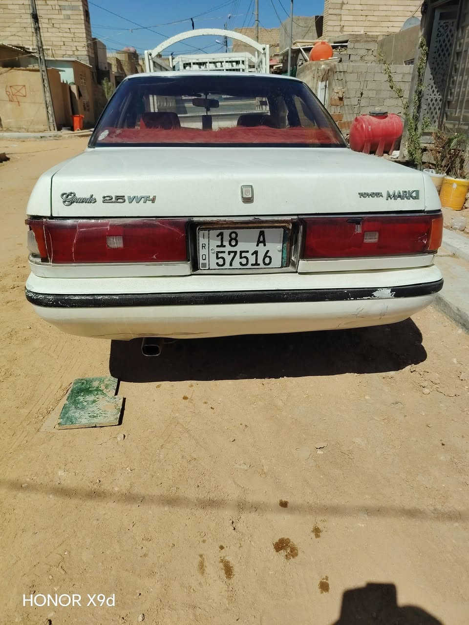 سلام عليكم سيارة مارك عضم بيع ومراوس موديل 91 سياره نضيفه مكينتها جديدة كلش مكفوله من كصه وضربه قوية ونقل جثه خللها فقط الكير البگ مايجي  للاستفسار *********** مكاني كربلاء

