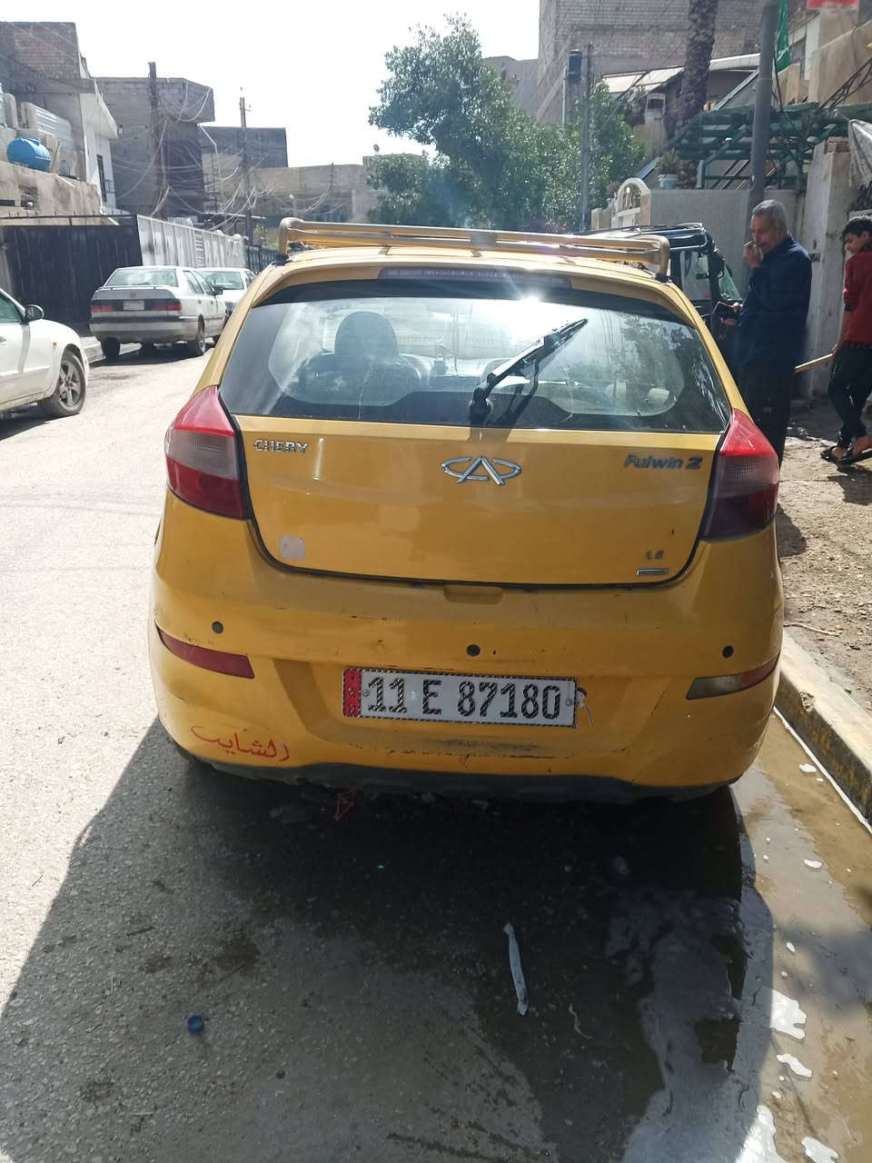 السلام عليكم سياره شيري محور كورلا بيكاشو مكينه كايمه ٢٠١١ بسمي سياره   تبريد شغال تخم تاير باتري جديد سلف جديد ابيع كوم حديد رقمها بغداد سعر٢٣بيها مجال هية مصفره سنويه ٢٠٢٧/ *********** 
***********
