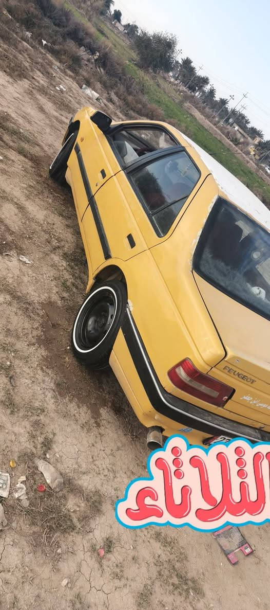 بيجو ٤٠٥ مديل ٢٠١٢ سيارة جاهزة من مكينة وكير شرط حدادية من الطول لطول جاهزة مابيهة كل نقص هورن بوش اصلي لايت زنون مصفرة السيارة تخم تاير مشط بور كهربائيات جاهزة للأخير السيارةكبل لشارع ماتذب عليهة ربع سنوية ل ٣٠ هزه مرور كامله ورقم نگليزي ذي قار تريد مداور تريد وكاله وتدلل سياره خير من اللة مكفوله من ضربه ولخياس تجي وتشوف بعينك رقم الموبايل *********** مكاني ناصريه قضاء الغراف السعر ٣٧ وبيهة مجال
