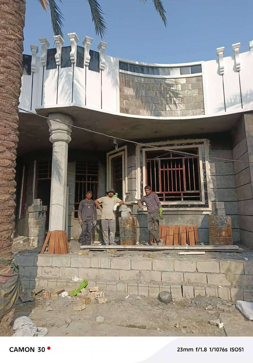 سلام عليكم عمل واجهات ديكورات ولبخ سمنت جص بياض كادر مختص***********
