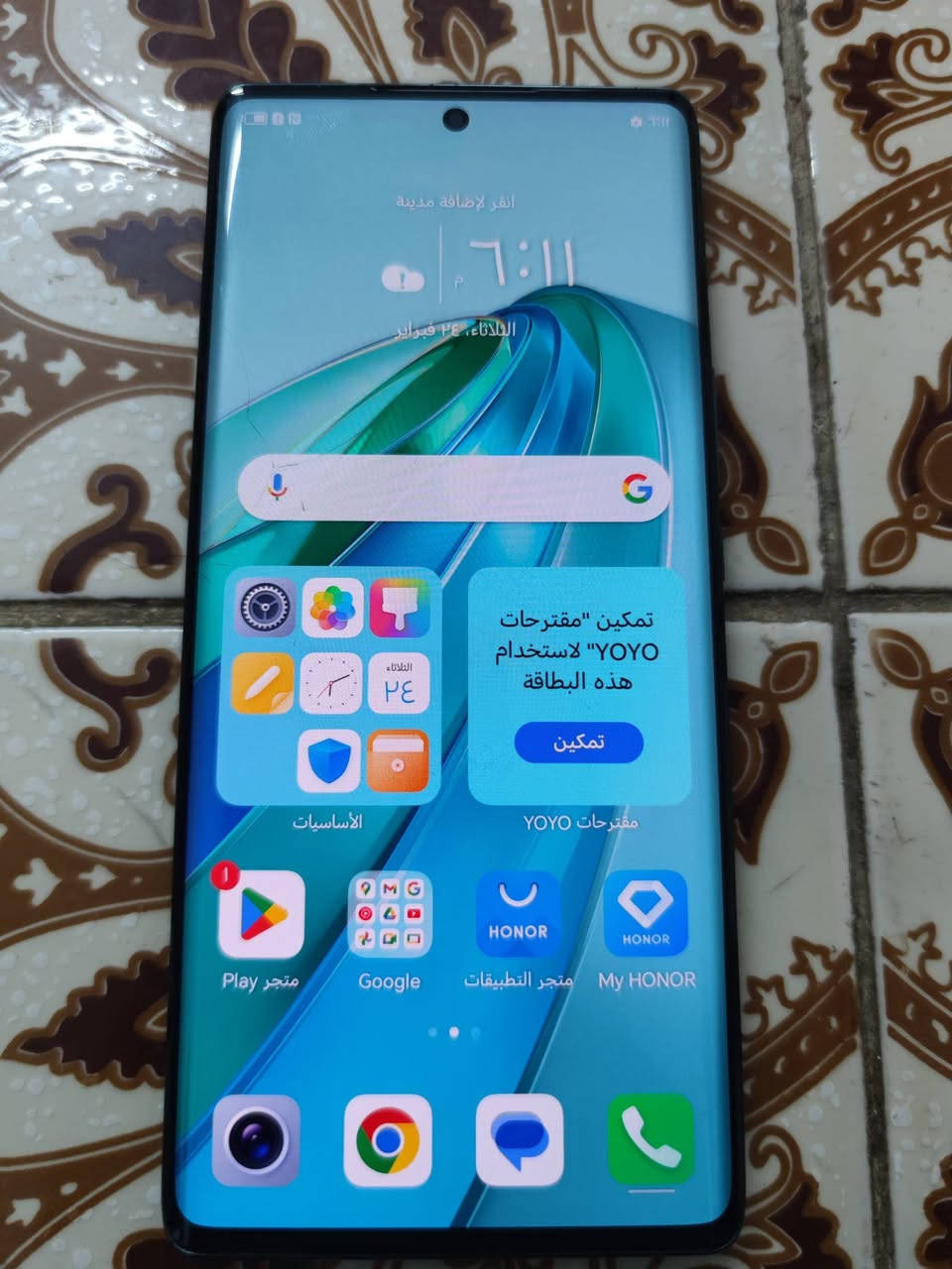 هونر x9 a للبيع ذاكره 256 رام 8 السعر 150 الشراي اتصال فقط ***********
